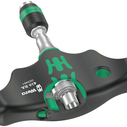 Porte-embouts WERA 416 RA 1/4 ″ Clé à cliquet à denture fine ( 4000829883 )