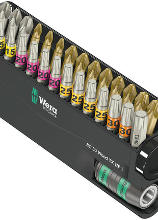 Surtido de puntas WERA Bit-Check 30 Wood TX HF 1 30 piezas (4000829912)