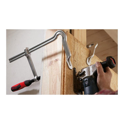 Morsetto a vite interamente in acciaio BESSEY OMEGA Larghezza di serraggio 200 mm Sporgenza 100 mm ( 4000831471 )