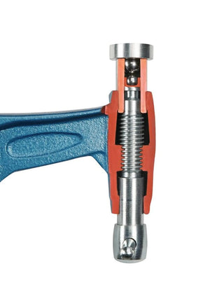 Morsetto a vite URKO 4003-H Larghezza di serraggio 400 mm Sporgenza 140 mm ( 4000831738 )