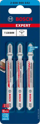 Brzeszczot do wyrzynarki BOSCH Laminate Clean T 128 BHM Długość całkowita 92 mm ( 4000837454 )