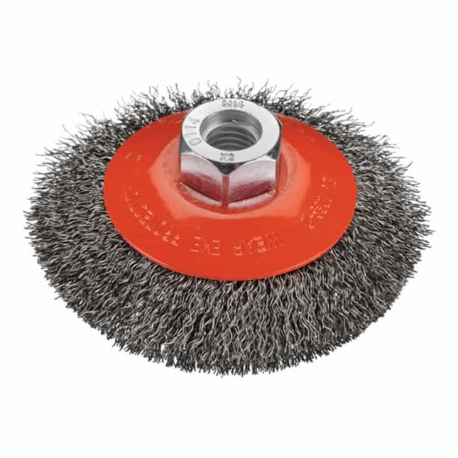 Spazzola conica OSBORN Ø 100 mm spessore del filo 0,2 mm ( 4000841148 )