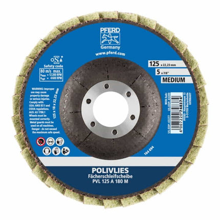 PFERD Disque à lamelles POLIVLIES D.125xH mm granulation moyenne ( 4000842604 )