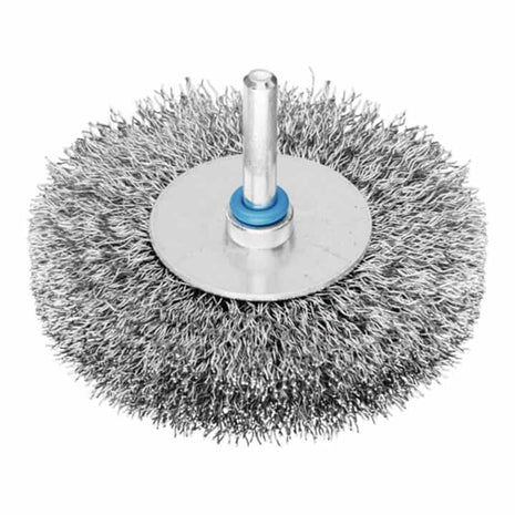 PFERD spazzola rotonda RBU 8015/6 INOX 0,30 Ø 80 mm 6 mm spessore del filo 0,3 mm ( 4000843595 )