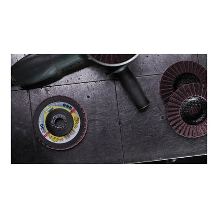 KLINGSPOR Fächerscheibe SMT 800 Ø 125 mm Körnung coarse 12° gewölbt ( 4000844471 )