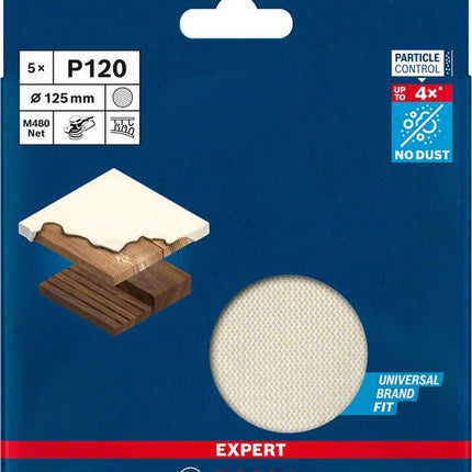 BOSCH Netzschleifscheibe Expert M480 125 mm Körnung 120 ( 4000844853 )