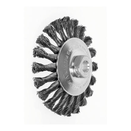 LESSMANN Kegelbürste Ø 115 mm Gewinde Drahtstärke 0,5 mm ( 4000844924 )