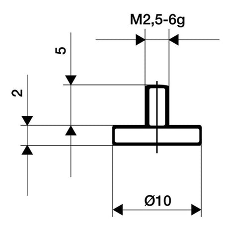 Inserto di misura KÄFER Ø 20 mm piatto ( 4000851636 )