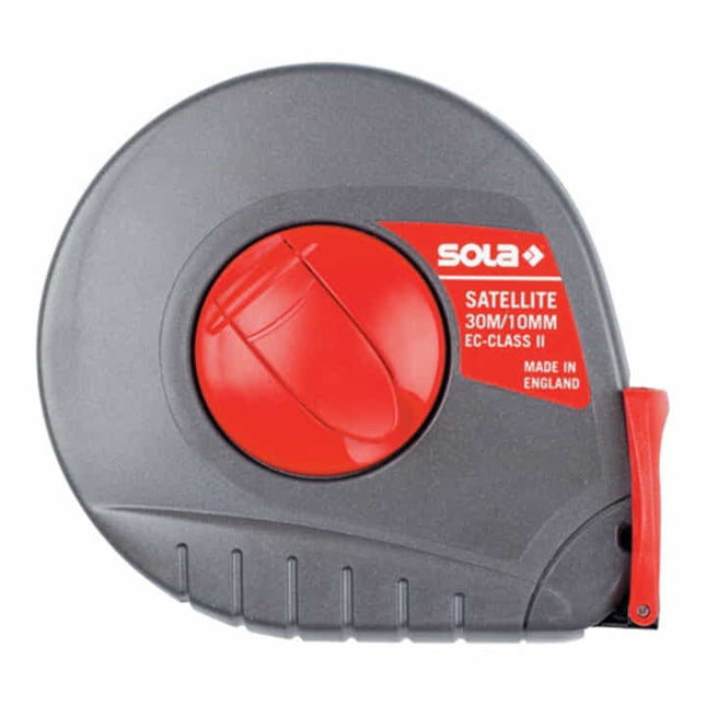 SOLA capsula metro a nastro SATELLITE lunghezza 30 m larghezza nastro 10 mm ( 4000855393 )