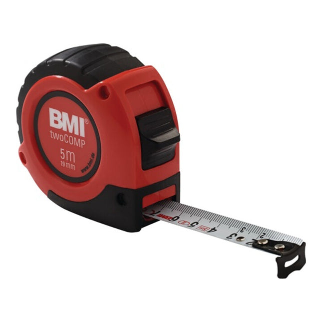 BMI Mètre-ruban de poche twoComp longueur 8 m largeur 25 mm mm/cm ( 4000855890 )