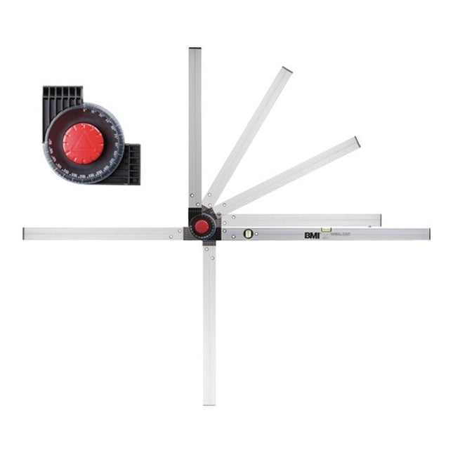 BMI Mesureur d'angle WINKELSTAR plage de mesure de 0 à 270 degr. ( 4000857620 )