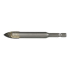Trapano per vetro/piastrelle HELLER QuickBit(R) Ceramic Master Ø 6,0 mm lunghezza totale 75 mm ( 4000864204 )