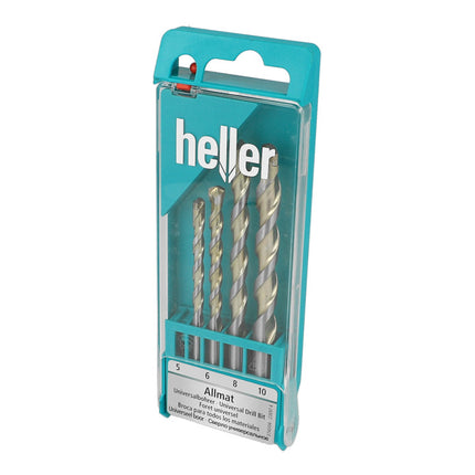HELLER Jeu de forets universels Allmat 4 pièces D. 5, 6, 8, 10 mm ( 4000864358 )