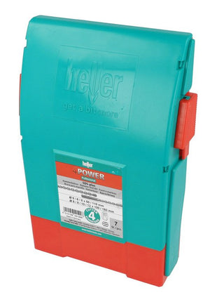 HELLER Jeu de forets marteaux 4Power 7 pièces SDS-Plus ( 4000865285 )