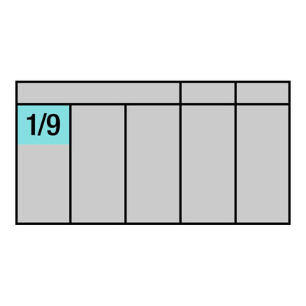 Modulo utensili HAZET 163-243/7 7 pezzi ( 4000871194 )