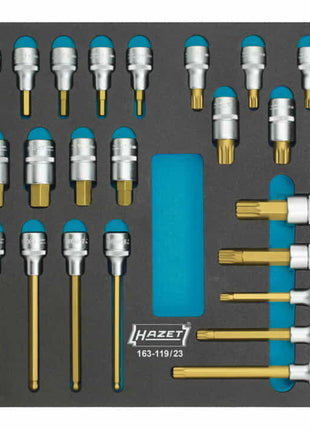 HAZET tool module 163-119/23 23-piece ( 4000871199 )