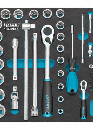 Modulo utensili HAZET 163-224/57 da 57 pezzi ( 4000871201 )