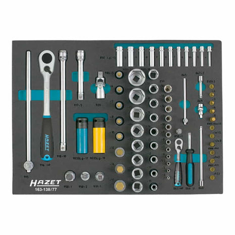 HAZET tool module 163-138/77 77-piece ( 4000871221 )