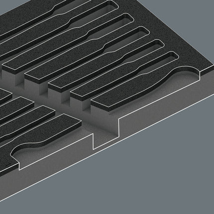 WERA Module d'outils 9730 11 pièces ( 4000872210 )