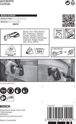 BOSCH Set di piastre di levigatura Expert AVZ 90 RT6 ( 4000908757 )
