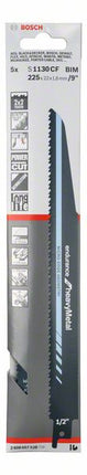 BOSCH Lama per sega circolare S 1130 CF Lunghezza 225 mm Larghezza 22 mm ( 4000909618 )