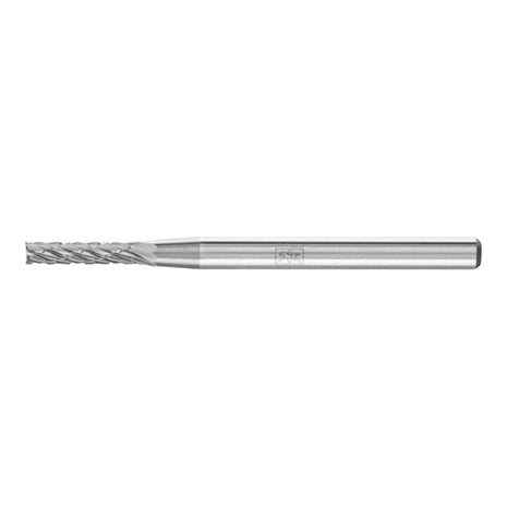 PFERD small burr shape ZYAS Ø 2 mm head length 10 mm shank Ø 3 mm ( 4142038301 )