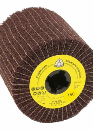 KLINGSPOR satin finishing roller NCW 600 S COMBI 100 ( 4143320401 )