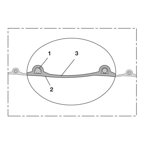NORRES PROTAPE(R) PUR 330 FOOD tubo di aspirazione e soffiaggio Interno D. 75 mm Esterno D. 83 mm ( 4501400103 )