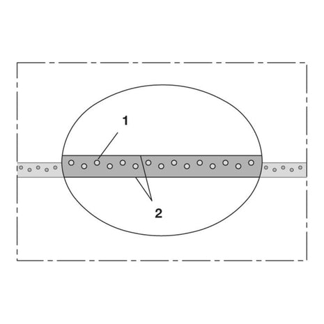 Tubo flessibile a pressione NORRES NORFLEX(R) PUR 441 FOOD Ø interno 2 mm Ø esterno 19,00 mm ( 4501401861 )