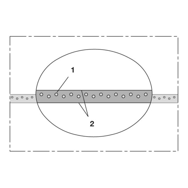 NORRES Tuyau de pression NORFLEX(R) PUR 441 FOOD Ø intérieur 2 mm Ø extérieur 19,00 mm ( 4501401861 )