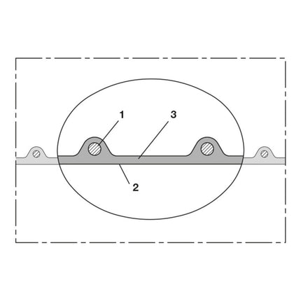 NORRES Tuyau d'aspiration et de refoulement AIRDUC® PUR 351 FOOD Ø intérieur 50 mm Ø extérieur 58 mm ( 4501402292 )
