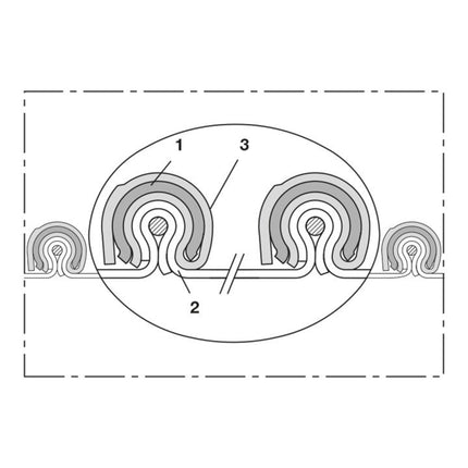 NORRES Tuyau d'échappement CP HYP 450 PROTECT Ø intérieur 200-203 mm ( 4501402769 )