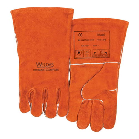 Guanti da saldatura WELDAS taglia XL (9,5) rosso ( 4702005008 )