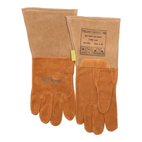 Guanti da saldatura WELDAS taglia XXL (10,5) arancione ( 4702005012 )
