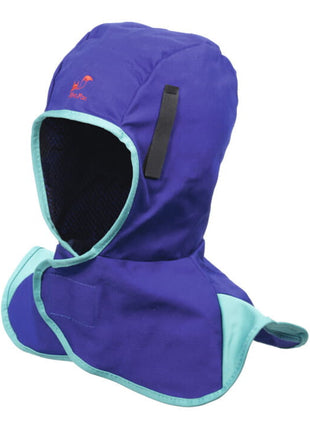 WELDAS welding bonnet with Velcro fastener blue ( 4702005032 )