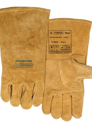 WELDAS welding gloves Bucktan size XL (9.5) yellow ( 4702005037 )