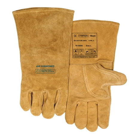 WELDAS welding gloves Bucktan size XL (9.5) yellow ( 4702005037 )