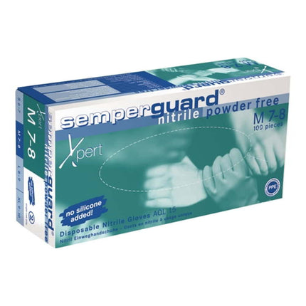 SEMPERMED Guanti monouso SEMPERGUARD NITRIL XPERT SEMPERMED taglia 8-9 blu ( 8000140617 )