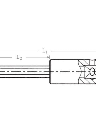 STAHLWILLE Socket 44 1/4 ″ hexagon ( 8000333137 )