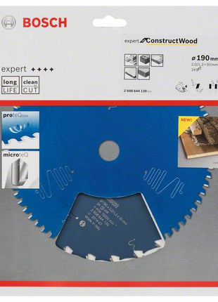 BOSCH Piła tarczowa Ø zewnętrzna 190 mm Liczba zębów 24 WZ ( 8000342209 )