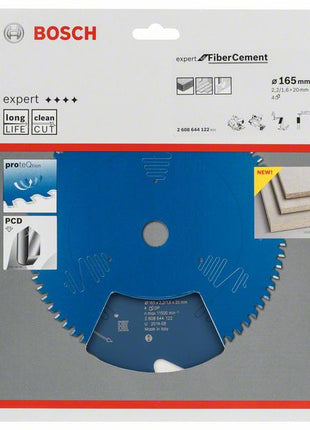Lama circolare BOSCH Ø esterno 165 mm Numero di denti 4 TCG ( 8000342214 )