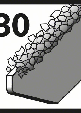 BOSCH Lama per seghetto alternativo T 130 RIFF Speciale per ceramica L.83 mm grana 30 ( 8000346063 )