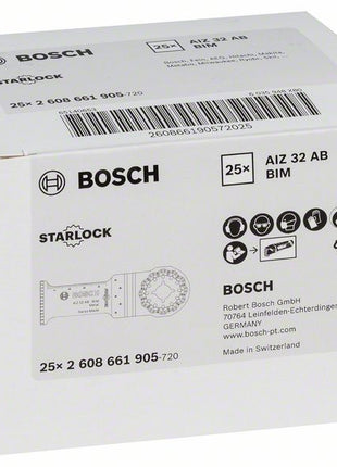 Lama da taglio a tuffo BOSCH AIZ 32 AB Larghezza 32 mm Profondità di tuffo 50 mm ( 8000346229 )
