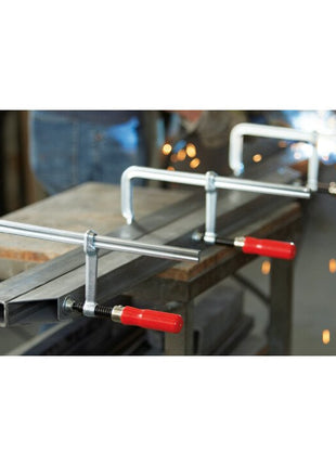 BESSEY all-steel screw clamp classiX Clamping width 500 mm Projection 120 mm ( 8000350804 )