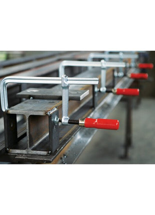BESSEY all-steel screw clamp classiX Clamping width 500 mm Projection 120 mm ( 8000350804 )