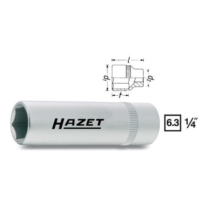 HAZET Steckschlüsseleinsatz 850LG 1/4 ″ 6-kant ( 8000466427 )