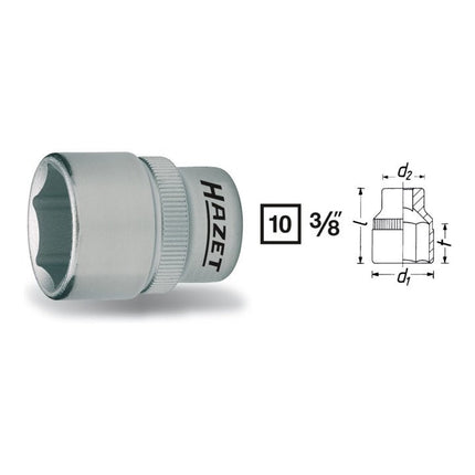 Presa HAZET 880 3/8 ″ esagono ( 8000466459 )