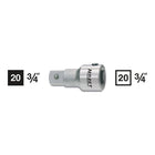 Przedłużka HAZET 1017-3 3/4 ″ długość 75 mm ( 8000467328 )