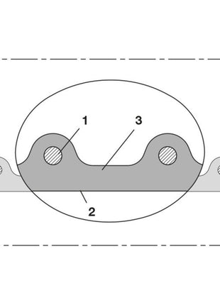 NORRES AIRDUC(R) PUR 355 AS wewnętrzny wąż ssawno-tłoczny Ø 110 mm ( 8000478775 )