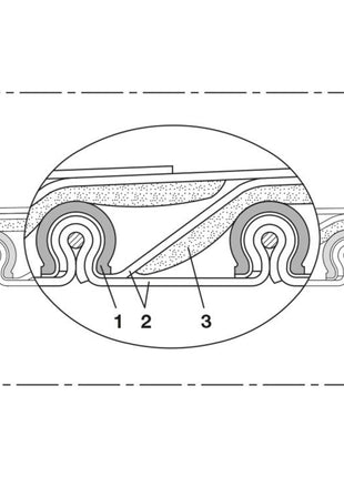 Wąż ssący i dmuchawy NORRES TIMBERDUC(R) PUR 531 AS Ø wewnętrzna 60 mm ( 8000479711 )